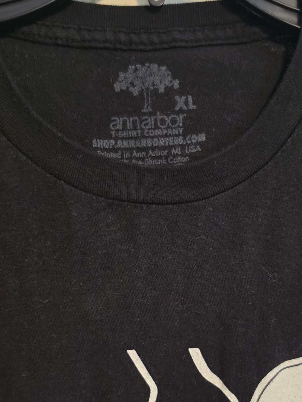The Dinkfather Funny Pickleball T-Shirt Ann Arbor Black Unisex XL Like New - Picture 3 of 6